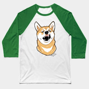 Shiba Inu Baseball T-Shirt